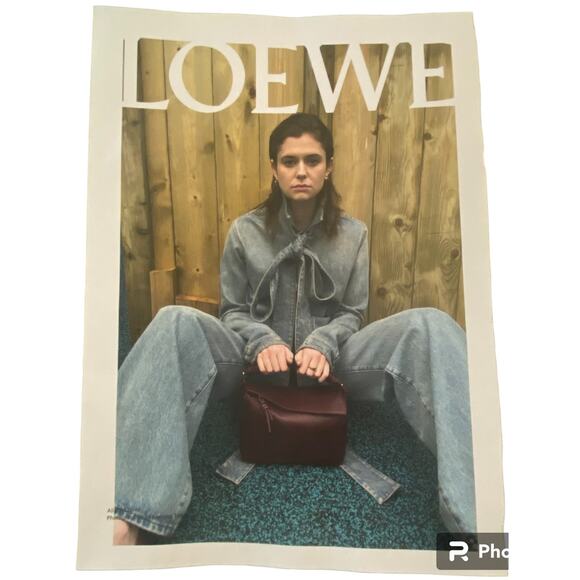 Givenchy Loewe Print Ad Campaign Summer 2024 8x10 Frame Ready Original Magazine - Picture 3 of 4